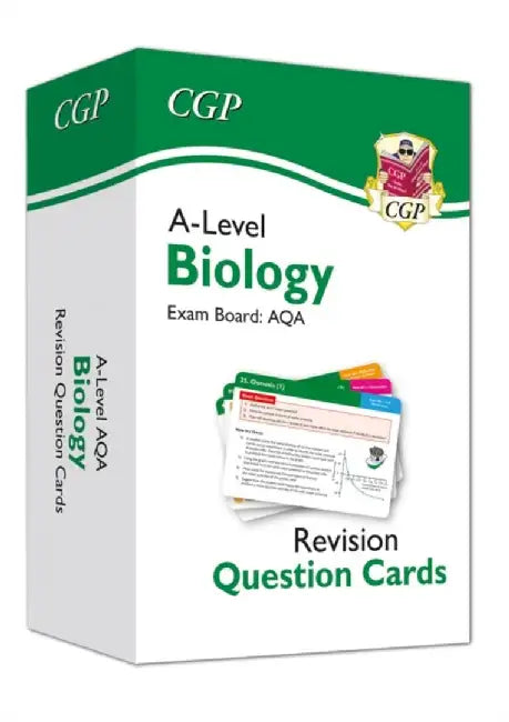 A-Level Biology AQA Revision Question Cards by CGP Books