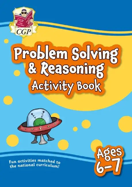Problem Solving & Reasoning Maths Activity Book for Ages 6-7 (Year 2) by CGP Books