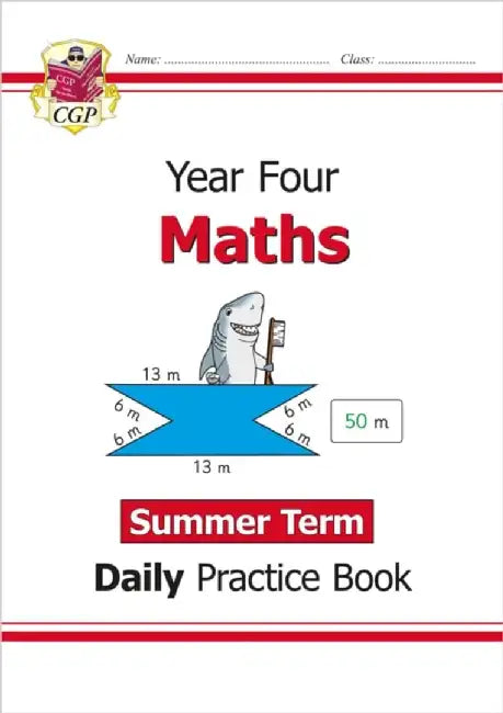 KS2 Maths Year 4 Daily Practice Book: Summer Term by CGP Books