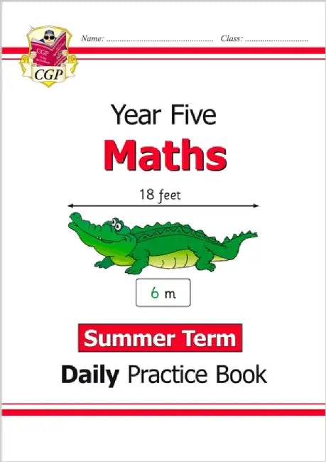 KS2 Maths Year 5 Daily Practice Book: Summer Term by CGP Books