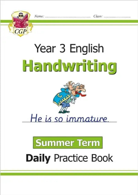 KS2 Handwriting Year 3 Daily Practice Book: Summer Term by CGP Books