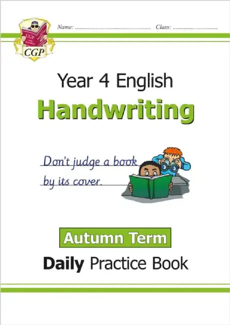 KS2 Handwriting Year 4 Daily Practice Book: Autumn Term by CGP Books