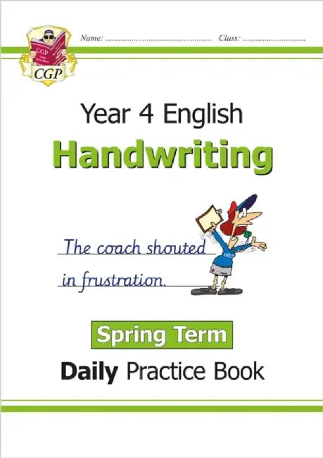 KS2 Handwriting Year 4 Daily Practice Book: Spring Term by CGP Books