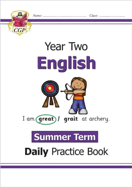 KS1 English Year 2 Daily Practice Book: Summer Term by CGP Books
