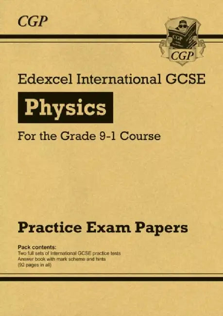 Edexcel International GCSE Physics Practice Papers by CGP Books