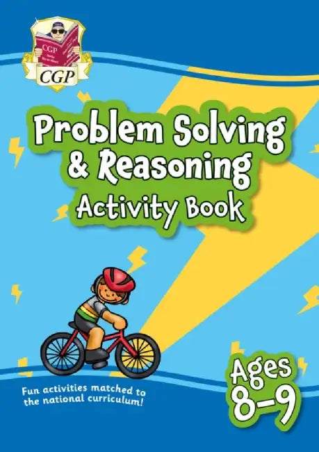 Problem Solving & Reasoning Maths Activity Book for Ages 8-9 (Year 4) by CGP Books