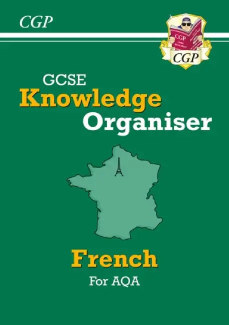 GCSE French AQA Knowledge Organiser (For exams in 2025) by CGP Books