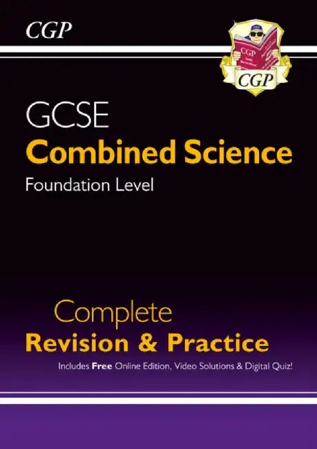 GCSE Combined Science Foundation Complete Revision & Practice w/ Online Ed, Videos & Quizzes by CGP Books