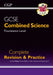 GCSE Combined Science Foundation Complete Revision & Practice w/ Online Ed, Videos & Quizzes by CGP Books