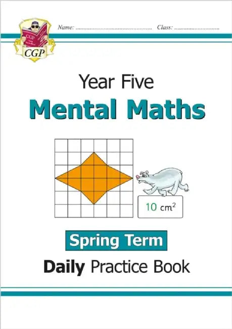 KS2 Mental Maths Year 5 Daily Practice Book: Spring Term by CGP Books