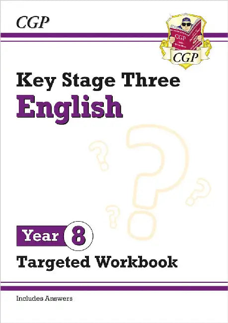 KS3 English Year 8 Targeted Workbook (with answers) by CGP Books