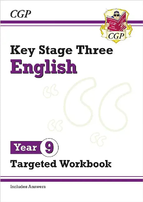 KS3 English Year 9 Targeted Workbook (with answers) by CGP Books