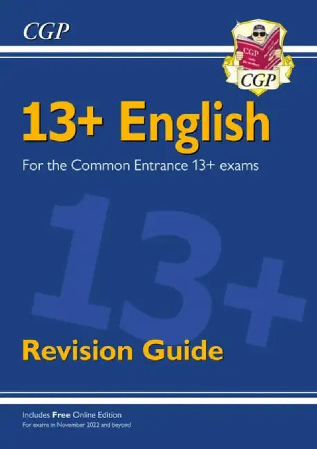13+ English Revision Guide for the Common Entrance Exams by CGP Books