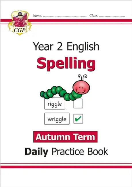 KS1 Spelling Year 2 Daily Practice Book: Autumn Term by CGP Books