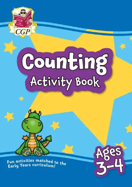 Counting Activity Book for Ages 3-4 (Preschool) by CGP Books