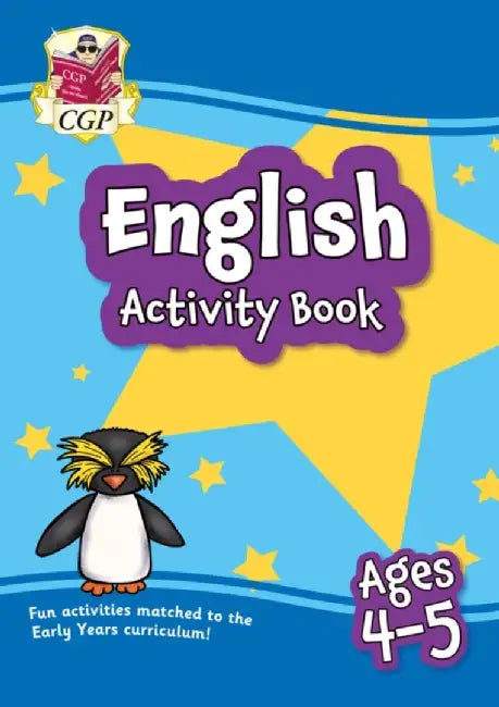 English Activity Book for Ages 4-5 (Reception) by CGP Books