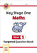 KS1 Maths Year 1 Targeted Question Book by CGP Books