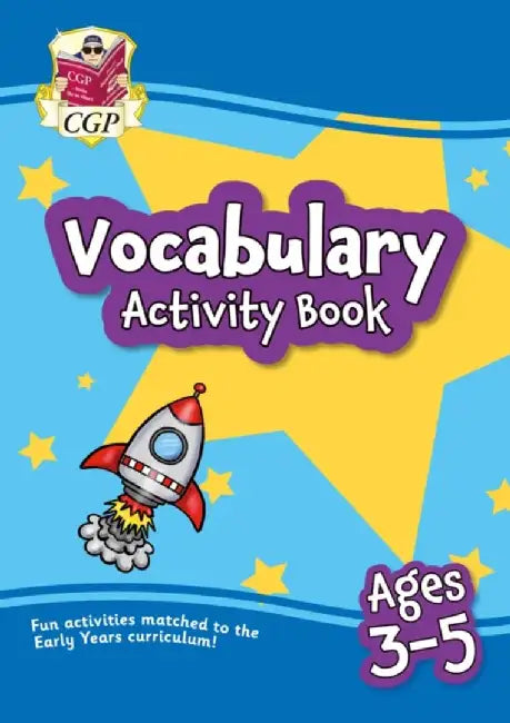 Vocabulary Activity Book for Ages 3-5 by CGP Books