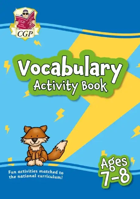 Vocabulary Activity Book for Ages 7-8 by CGP Books
