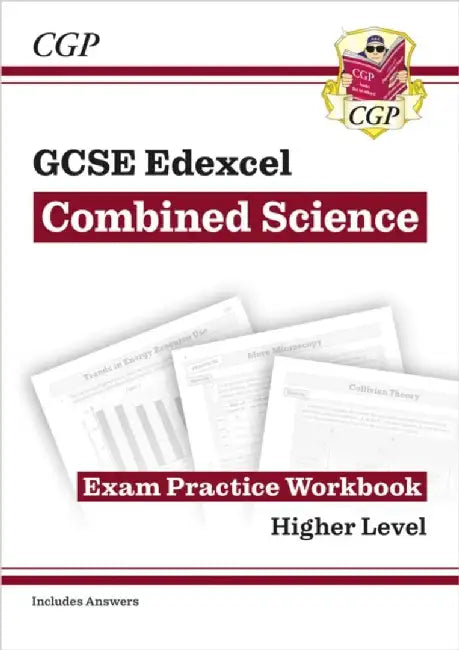 GCSE Combined Science Edexcel Exam Practice Workbook - Higher (includes answers) by CGP Books