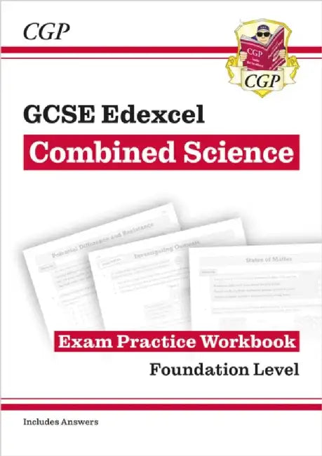 GCSE Combined Science Edexcel Exam Practice Workbook - Foundation (includes answers) by CGP Books