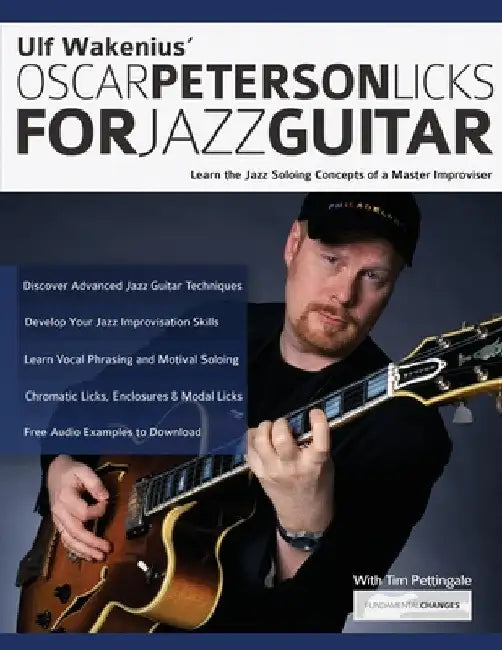 Ulf Wakenius' Oscar Peterson Licks for Jazz Guitar: Learn the Jazz Concepts of a Master Improviser by Ulf Wakenius