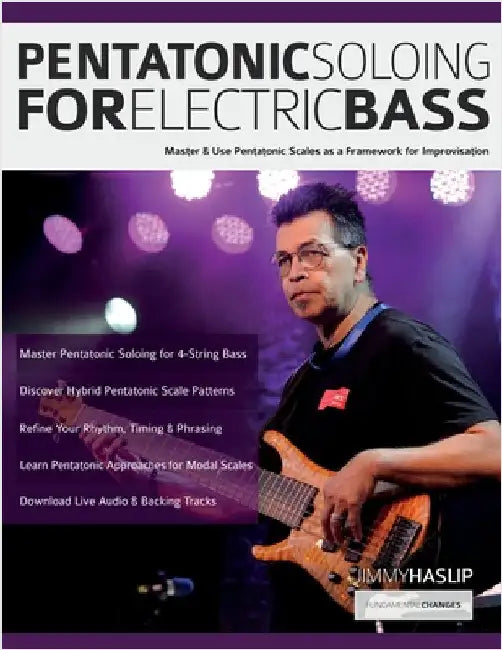 Pentatonic Soloing for Electric Bass by Haslip, Jimmy
