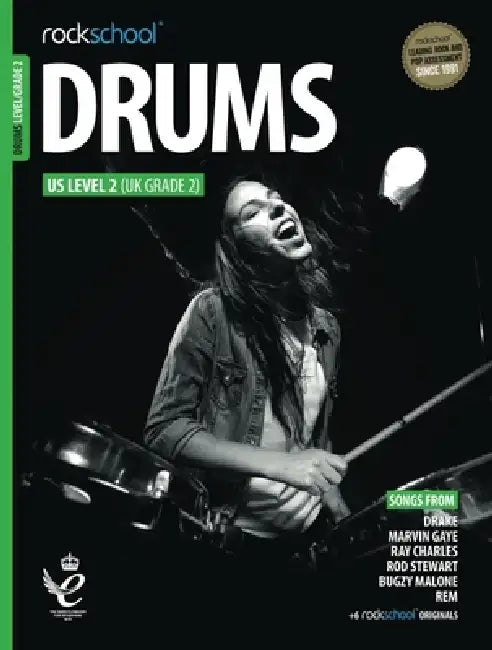 Rockschool Drums Grade 2 Book/Online Audio by Hal Leonard Publishing Corporation (COR)