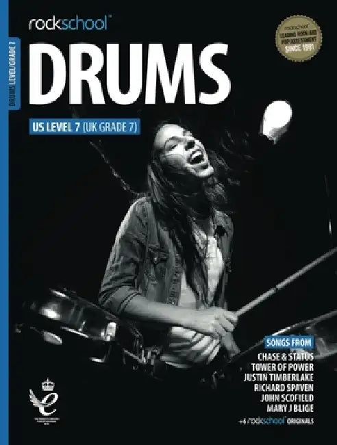 Rockschool Drums Grade 7 2018+ Book/Online Audio by Hal Leonard Publishing Corporation (COR)