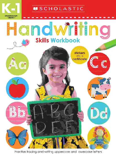 Workbook Kindergarten And Grade 1 Handwriting Skills by Make Believe Ideas