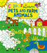 Colour by Numbers: Pets and Farm Animals by Claire Stamper