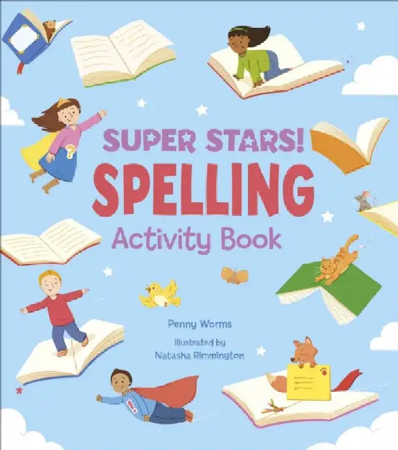 Super Stars! Spelling Activity Book by Penny Worms
