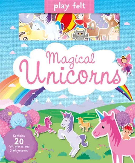 Play Felt Magical Unicorns - Activity Book by Joshua George