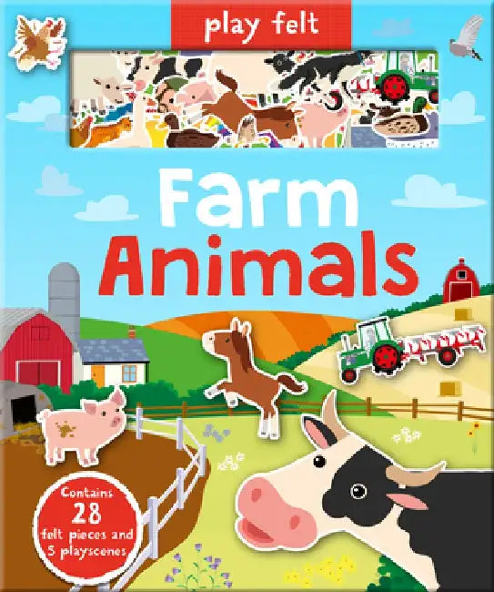 Play Felt Farm Animals by Dan Crisp