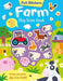 Felt Stickers Farm Play Scene Book by Kit Elliot