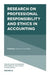 Research on Professional Responsibility and Ethics in Accounting by C. Richard Baker