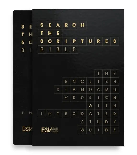 ESV Search the Scriptures Bible: The English Standard Version Bible with Integrated Study Guide by Spck