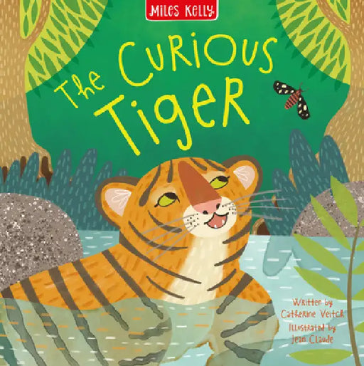 Rainforest Curious Tiger by Miles Kelly