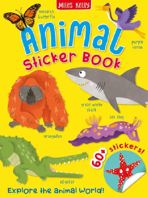 Animal Sticker Book by Miles Kelly