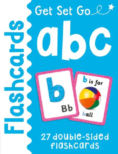 ABC Flashcards: 27 double sided flash cards by Miles Kelly