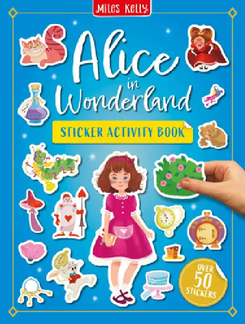 Alice in Wonderland Sticker Book by Junia Wonders