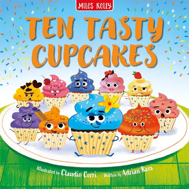 Ten Tasty Cupcakes by Miles Kelly