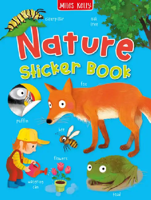 Nature Sticker Book by Michel Cartier