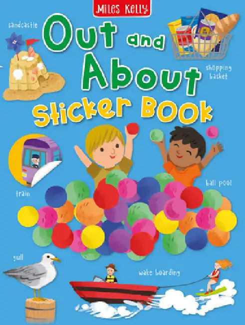 Out and About Sticker Book by Miles Kelly