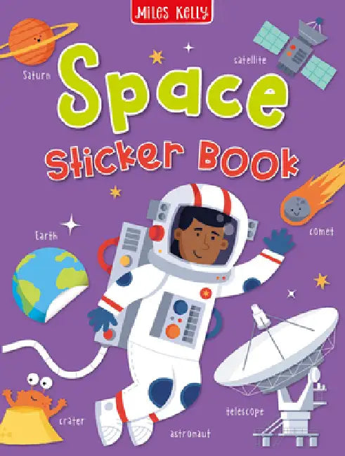Space Sticker Book by Alessandro Montagnana