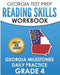 GEORGIA TEST PREP Reading Skills Workbook Georgia Milestones Daily Practice Grade 4: Preparation for the Georgia Milestones English Language Arts Test by G. Hawas