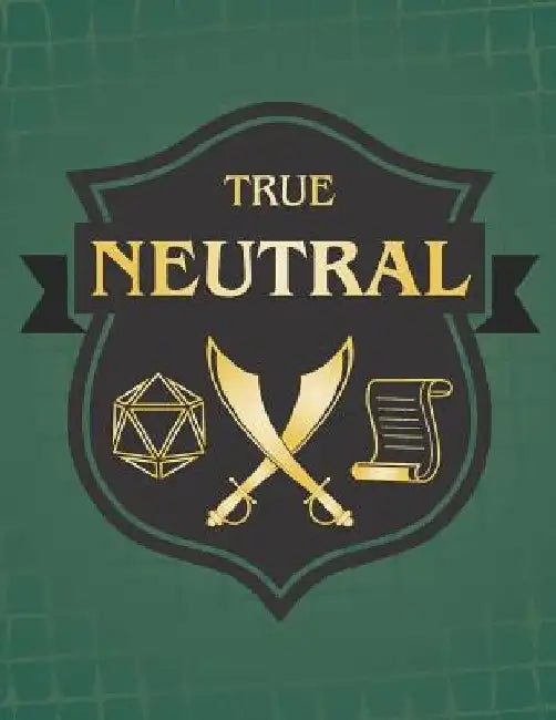 True Neutral: RPG Themed Mapping and Notes Book - Dark Green Theme by Puddingpie Notebooks