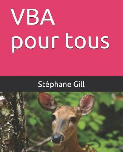 VBA Pour Tous by Gill, Stephane