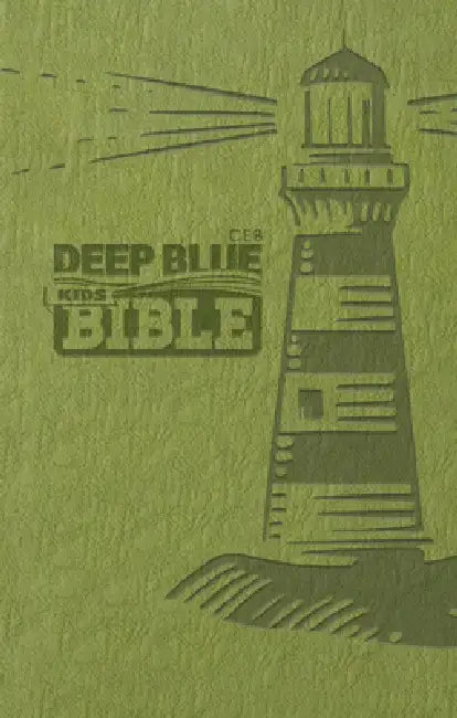 Ceb Deep Blue Kids Bible Lighthouse Green by Common English Bible