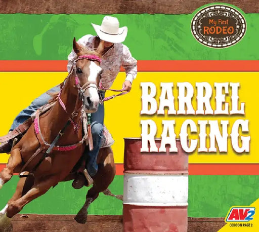 Barrel Racing by Rochelle Groskreutz